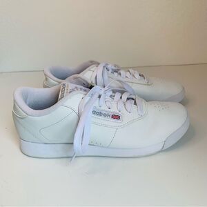 Reebok Classic‎ White Leather Sneakers Vintage Look